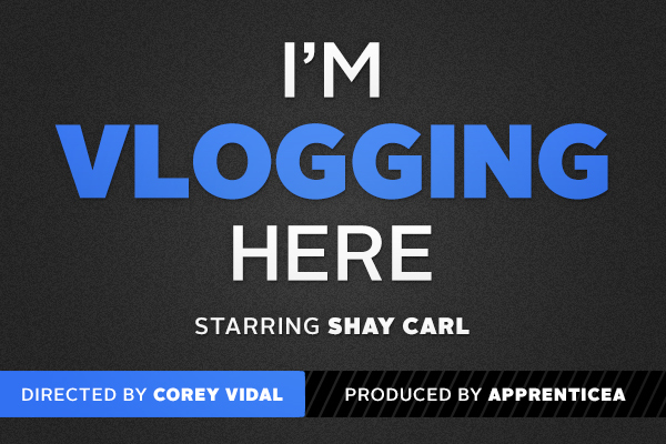 I'm Vlogging here